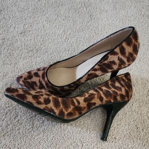The Limited Tatum Leopard Print Heels